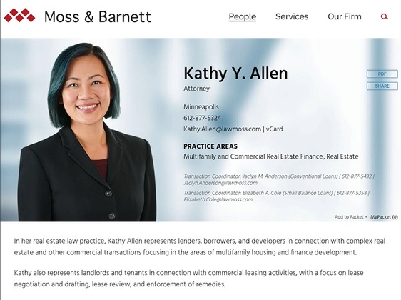 Screenshot of Portfolio