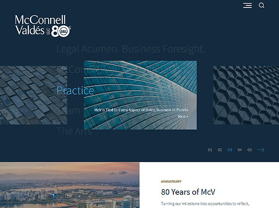 Screenshot of Portfolio