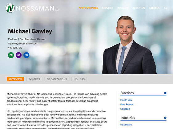 Screenshot of Portfolio