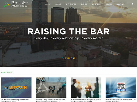 Screenshot of Portfolio