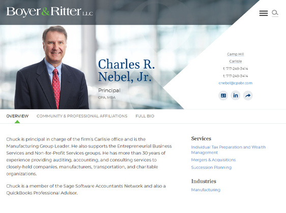 Screenshot of Portfolio