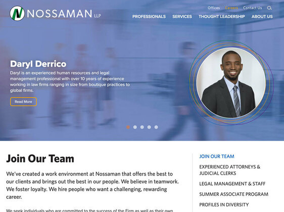 Screenshot of Portfolio