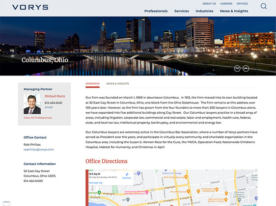 Screenshot of Portfolio