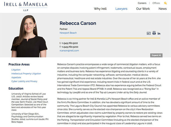 Screenshot of Portfolio