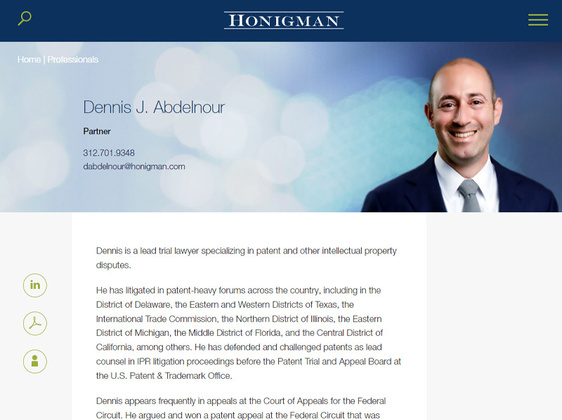 Screenshot of Portfolio