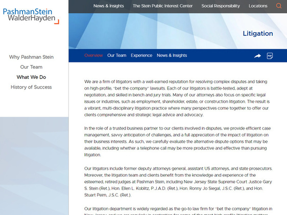 Screenshot of Portfolio