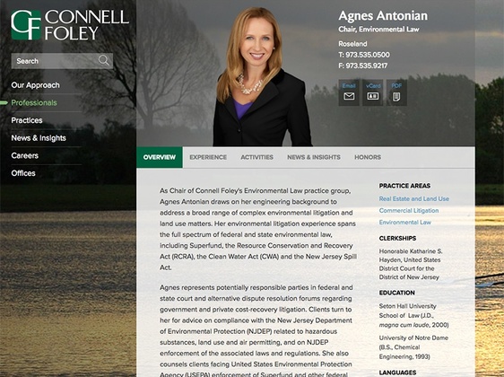 Screenshot of Portfolio