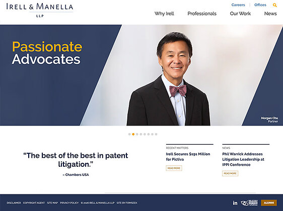 Screenshot of Portfolio