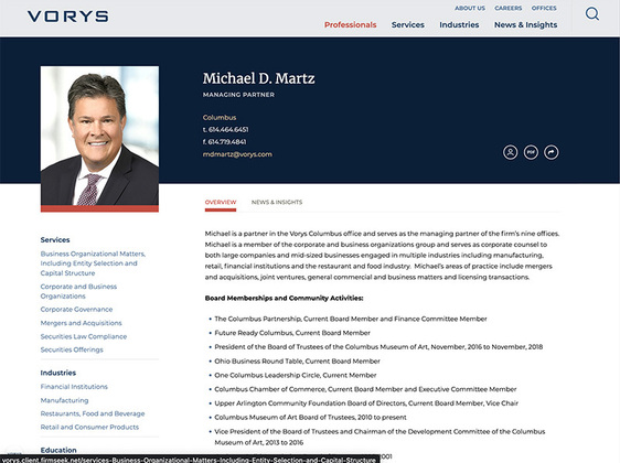 Screenshot of Portfolio