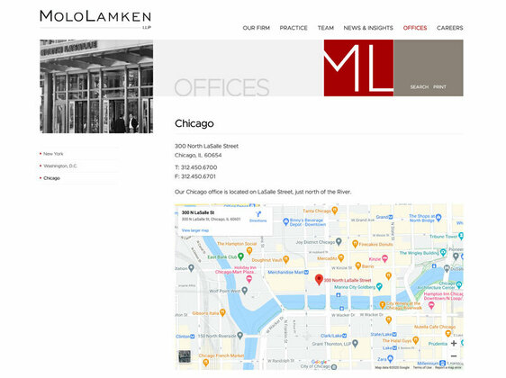 Screenshot of Portfolio