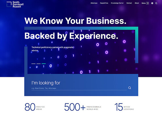 Screenshot of Portfolio