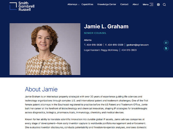 Screenshot of Portfolio