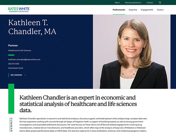 Screenshot of Portfolio
