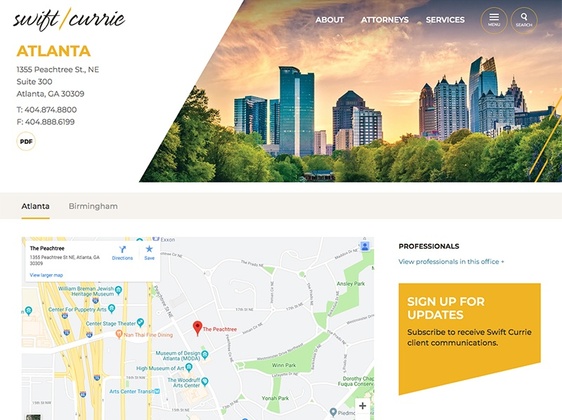 Screenshot of Portfolio