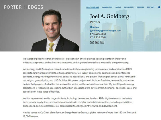 Screenshot of Portfolio