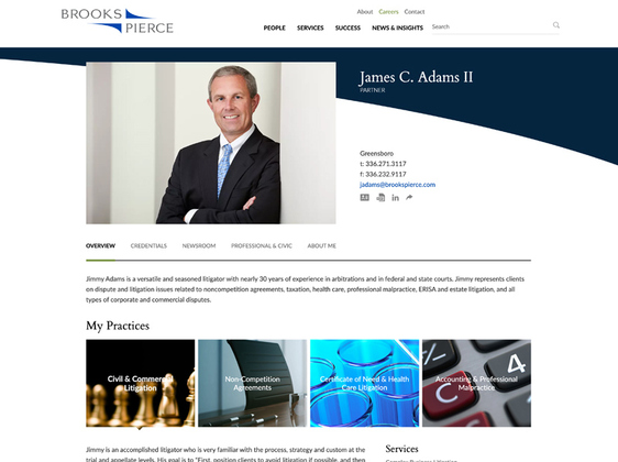 Screenshot of Portfolio