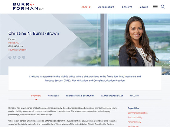 Screenshot of Portfolio