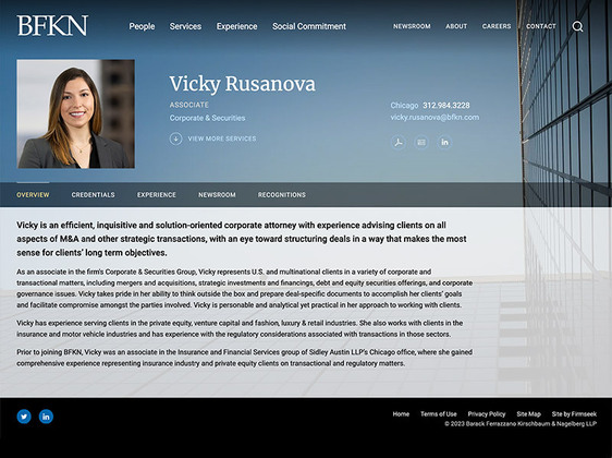 Screenshot of Portfolio