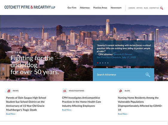 Screenshot of Portfolio